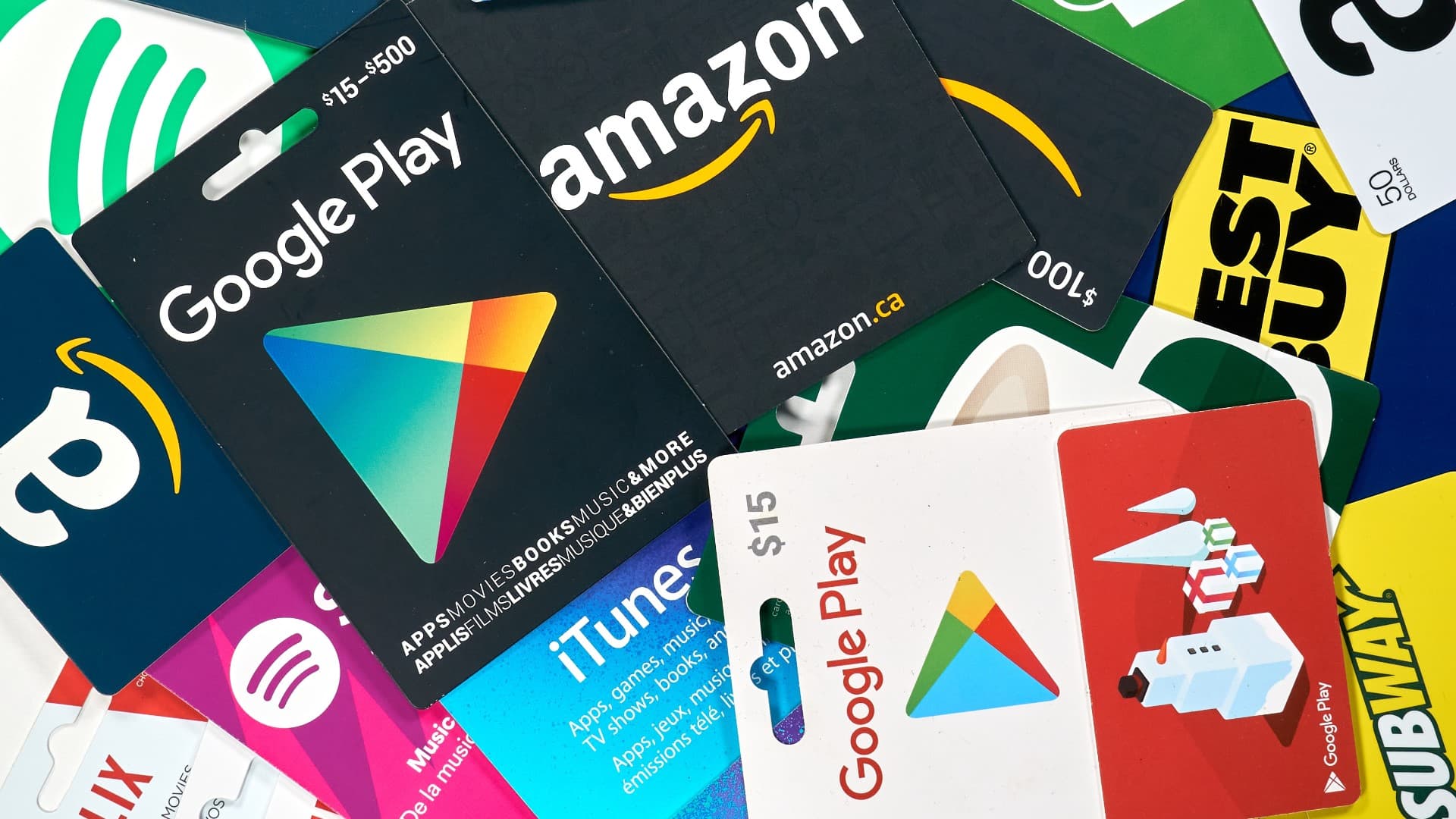 Gift Cards / Códigos